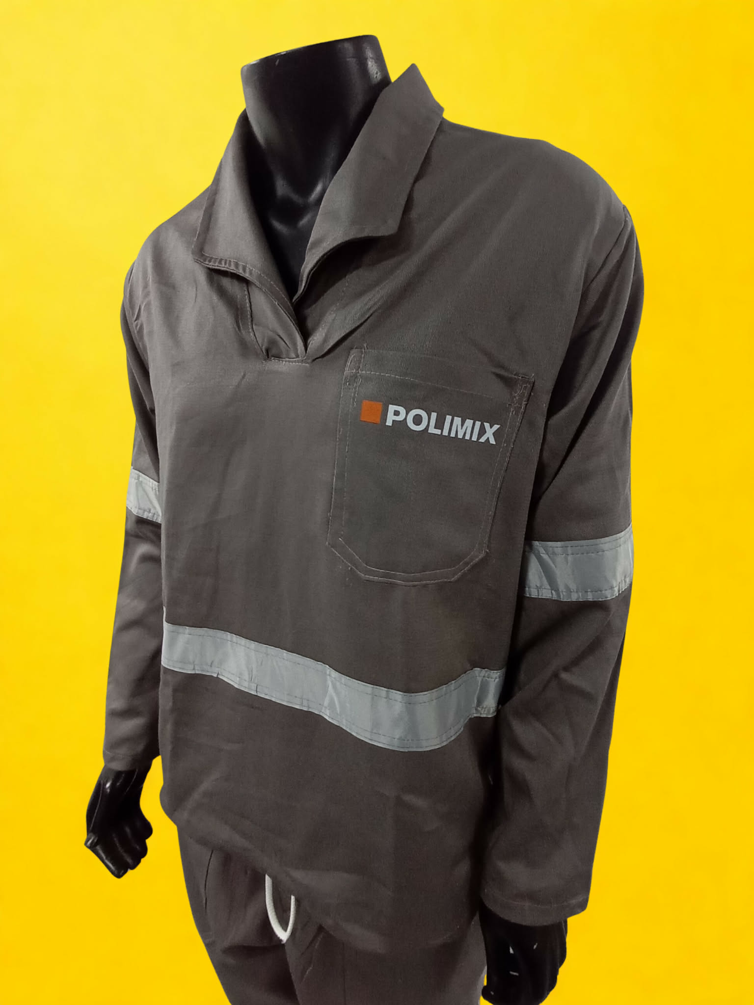 Camiseta manga longa refletiva Polimix