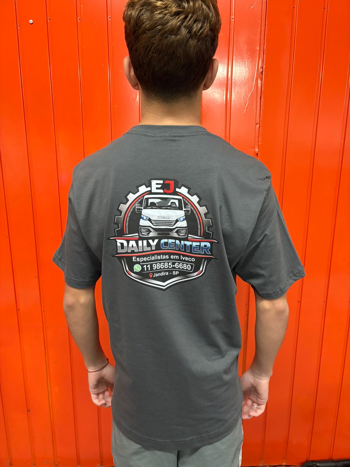 Camiseta operacional Daily Center (costas)
