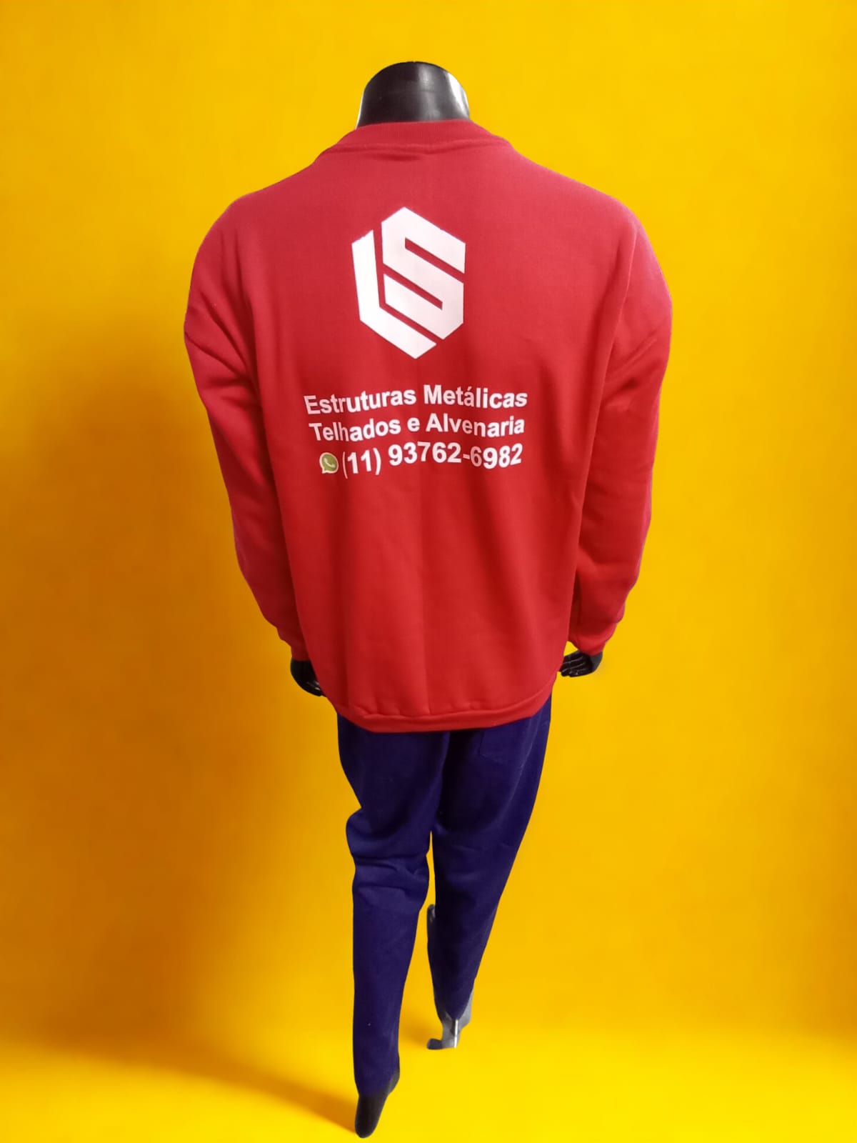 Camiseta manga longa LS Estruturas (costas)
