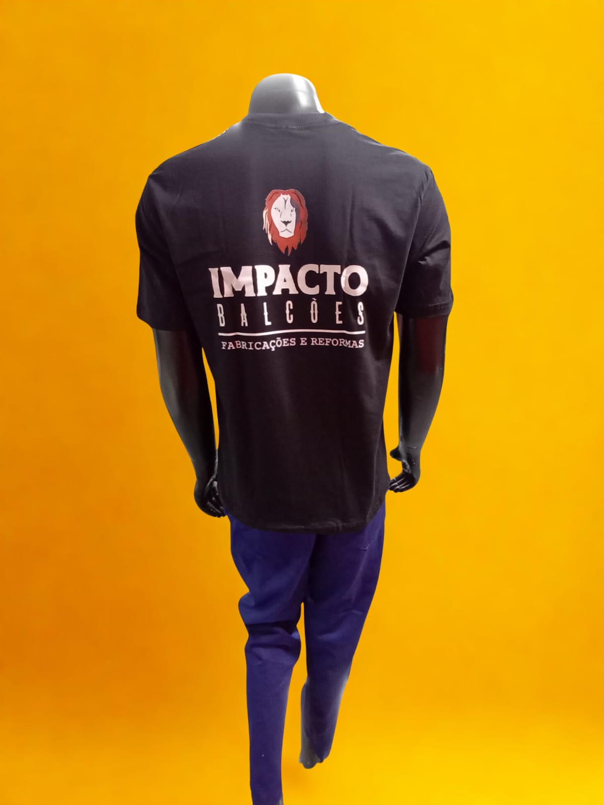 Camiseta operacional Impacto Balcões (costas)